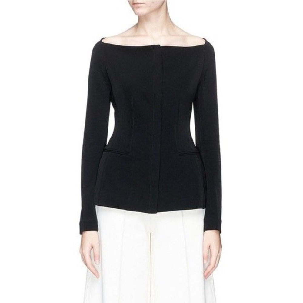 Theyskens Theory Off The Shoulder Jacket - Size 12